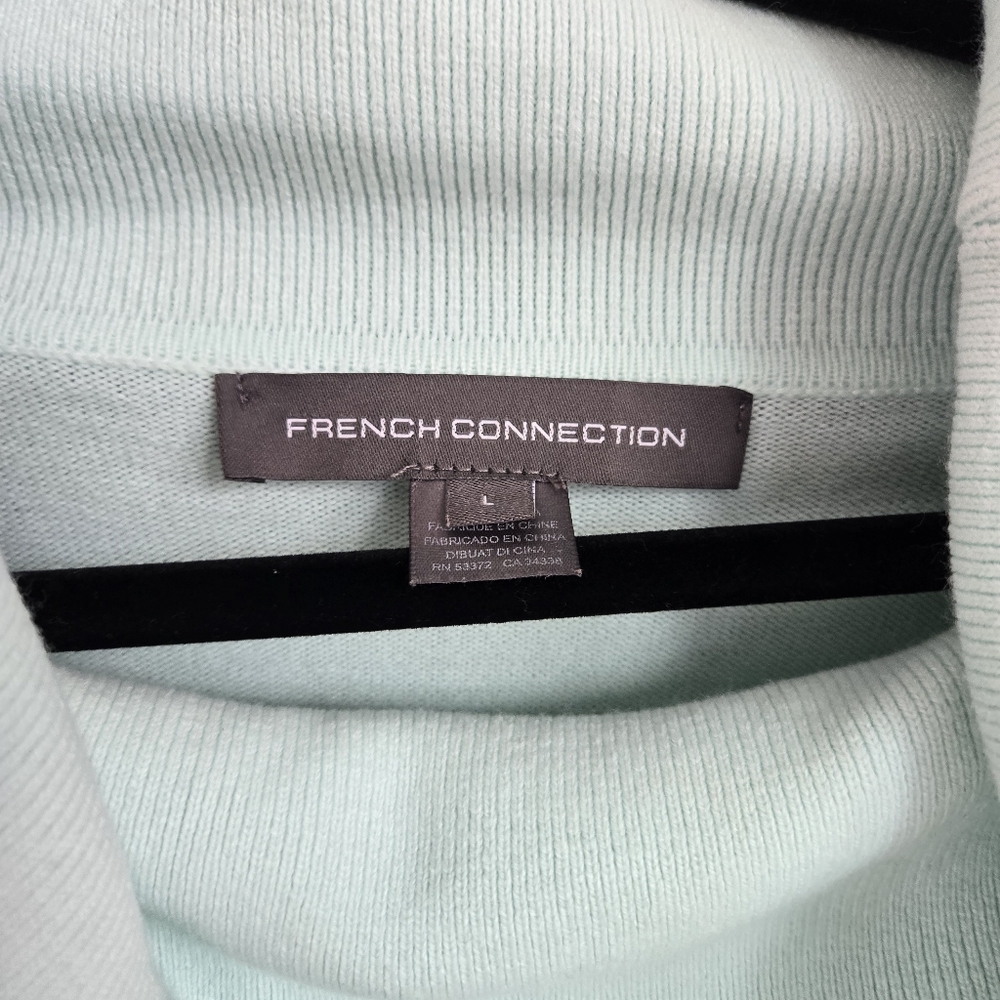 French Connection mint green sweater